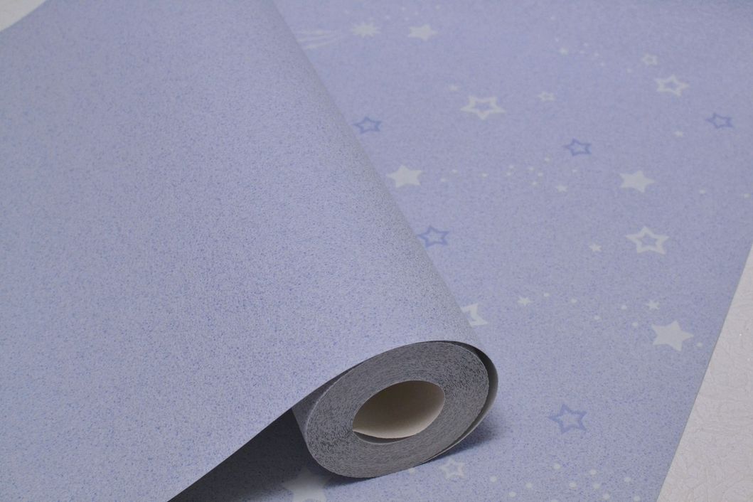 Шпалери вінілові на паперовій основі ArtGrand Bravo блакитні 0,53 х 10,05м (85042BR25)