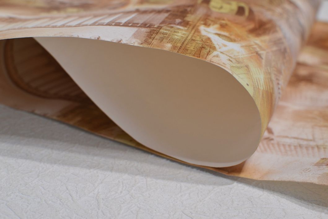 Шпалери паперові Слов'янські шпалери Colorit В27,4 Квартал коричневий 0,53 х 10,05м (6522-05)