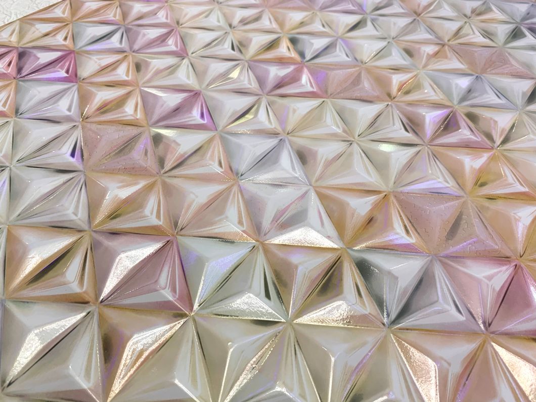 Панель стеновая декоративная пластиковая кристалл ПВХ "Мармелад" 935 мм х 481 мм (542км), Разноцветный, Разноцветный