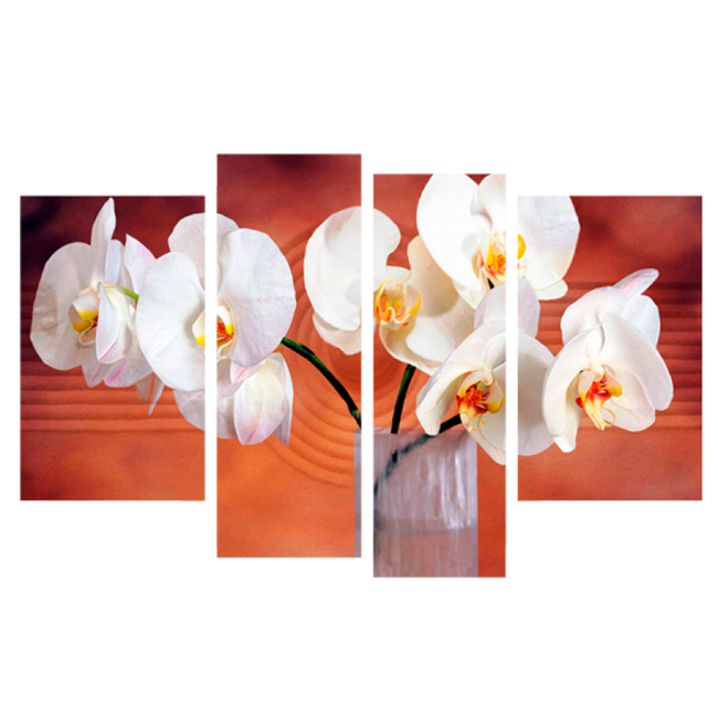 Картина модульна 4 частини Квіти 80 х 120 см (8341-174)