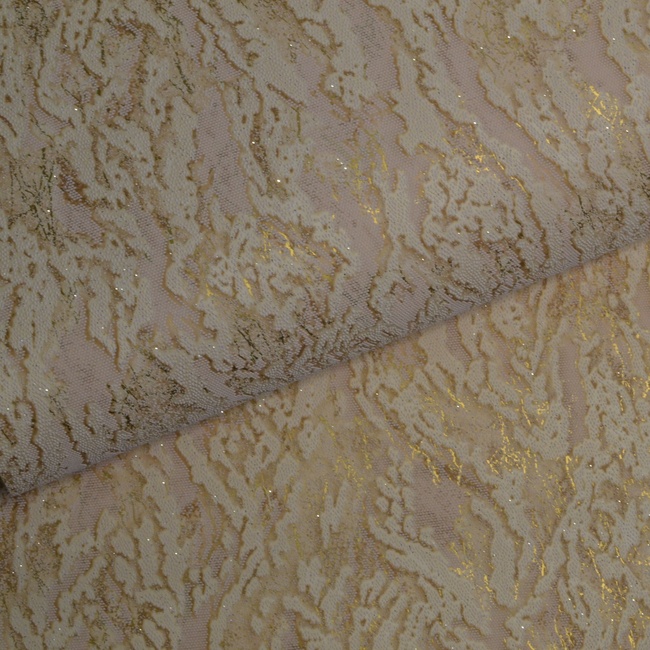 Обои акриловые на бумажной основе Славянские обои Garant В76,4 Батист песочный 0,53 х 10,05м (6609-05)