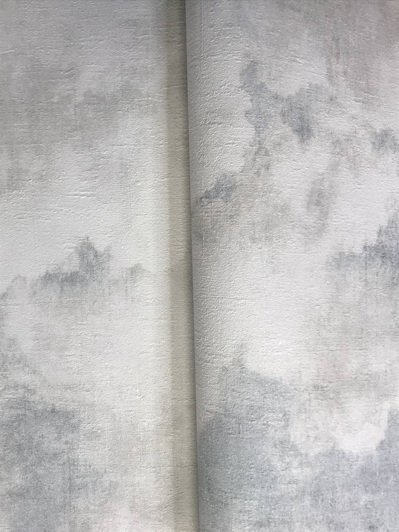 Обои виниловые на флизелиновой основе Rasch Clouds серый 1,06 х 10,00 м (974713)