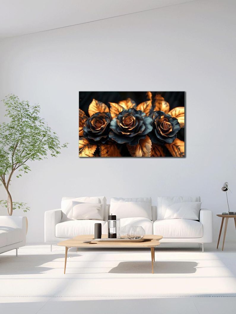Картина на холсте МАKO " Роскошь роз " 60x100 см MK10508
