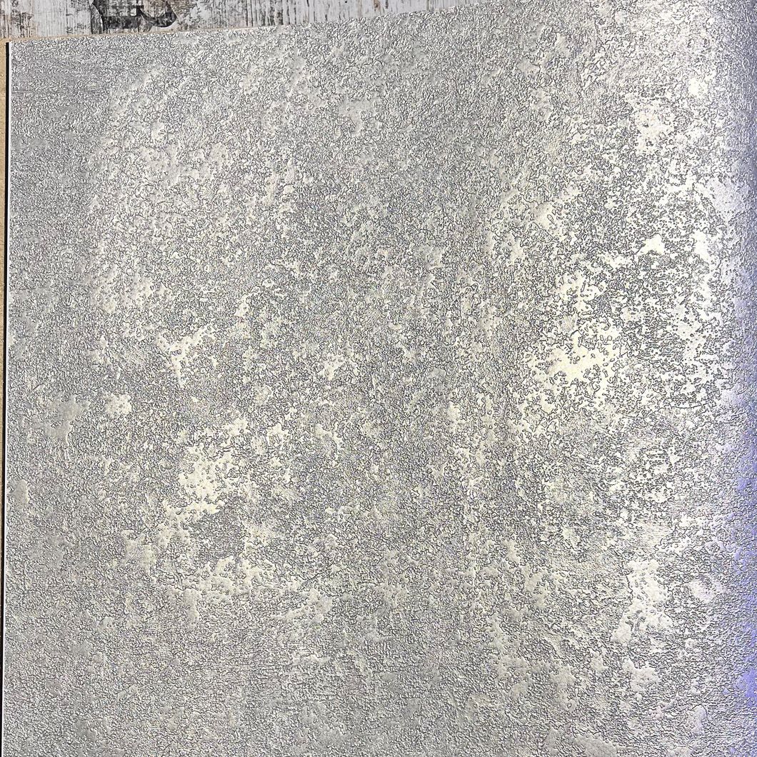 Шпалери вінілові на флізеліновій основі AS Creation Global Spots сріблястий 1,06 х 10,05м (38015-5)