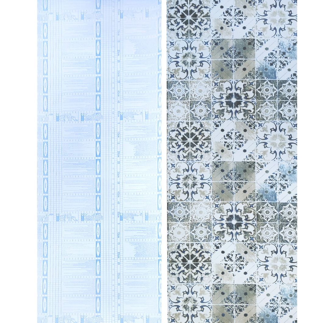 Самоклеюча декоративна плівка оливковий орнамент 0,45Х10М (KN-X0185-1), Оливковый, Оливковий