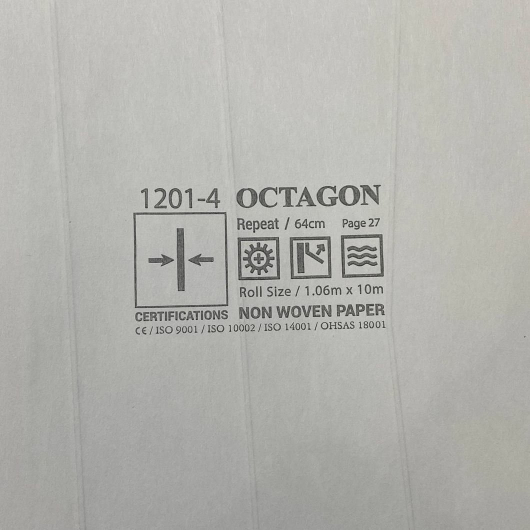 Шпалери вінілові на флізеліновій основі Octagon AdaWall блакитний 1,06 х 10,05м (1201-4)