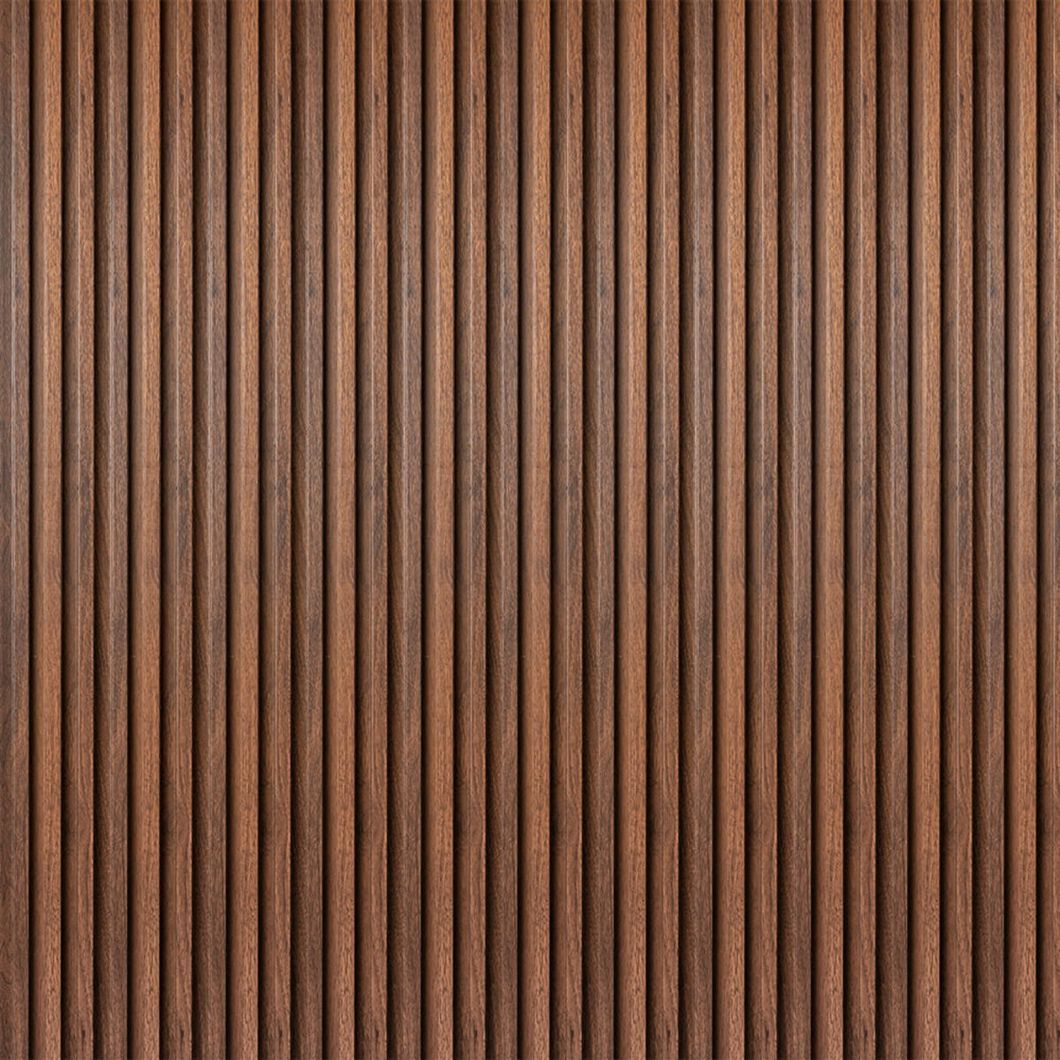 Декоративная стеновая рейка каштан 3000*160*23мм (D) (SW-00001536)