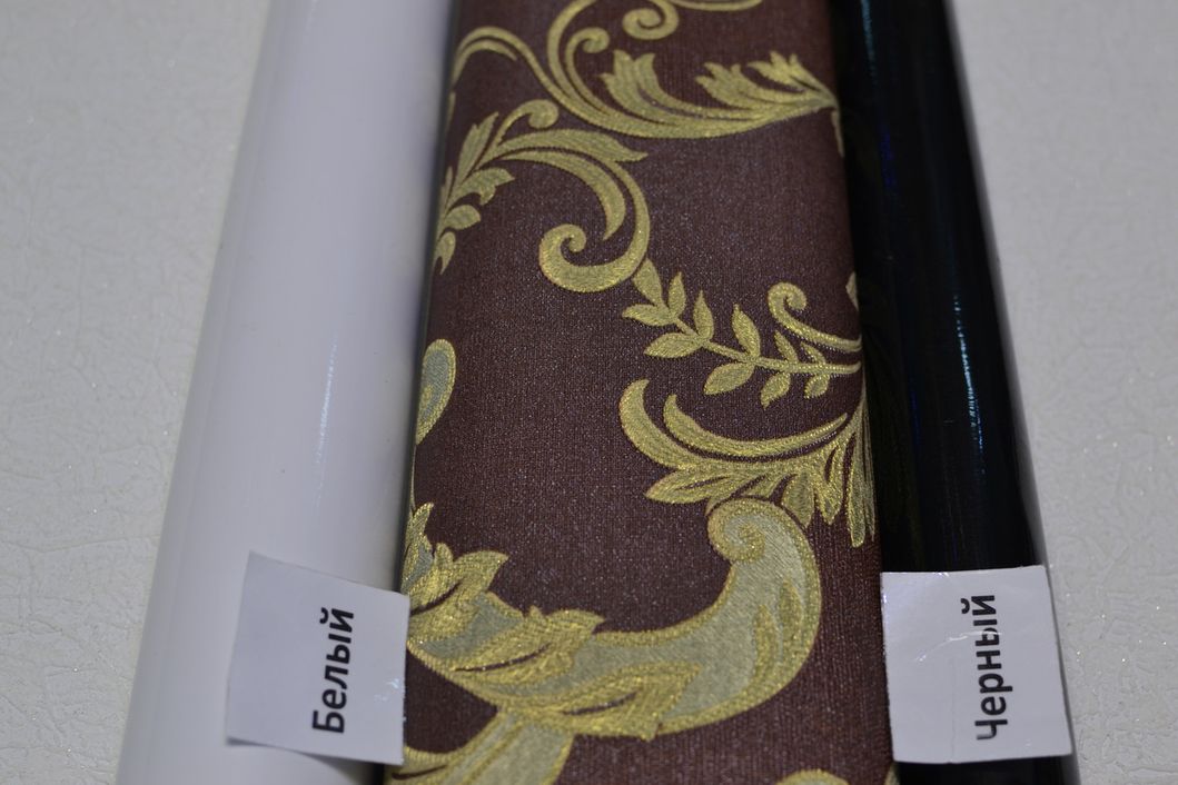Обои виниловые на флизелиновой основе Vinil Парма Декор бордовый 1,06 х 10,05м (9-0424)