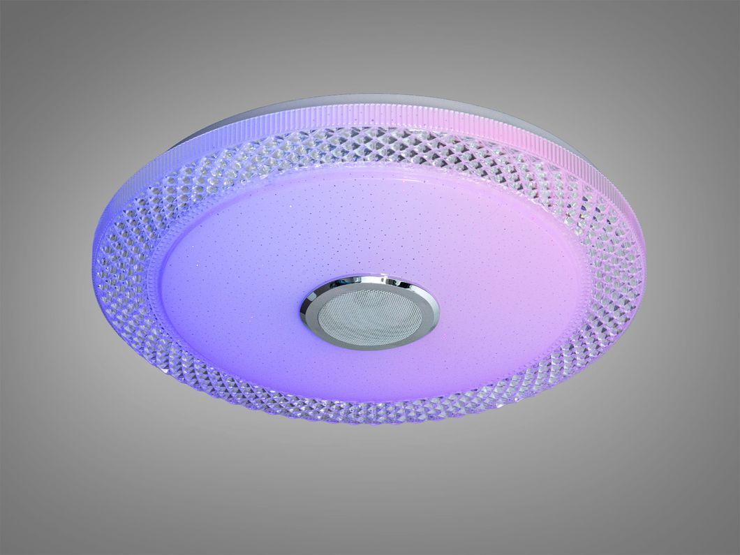 Смарт LED люстра біла 80 Вт RGB з Bluetooth, I-LINK додаток