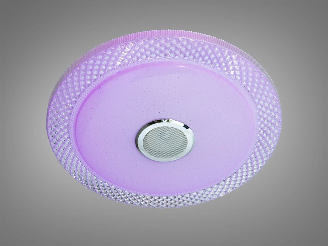 Смарт LED люстра біла 80 Вт RGB з Bluetooth, I-LINK додаток