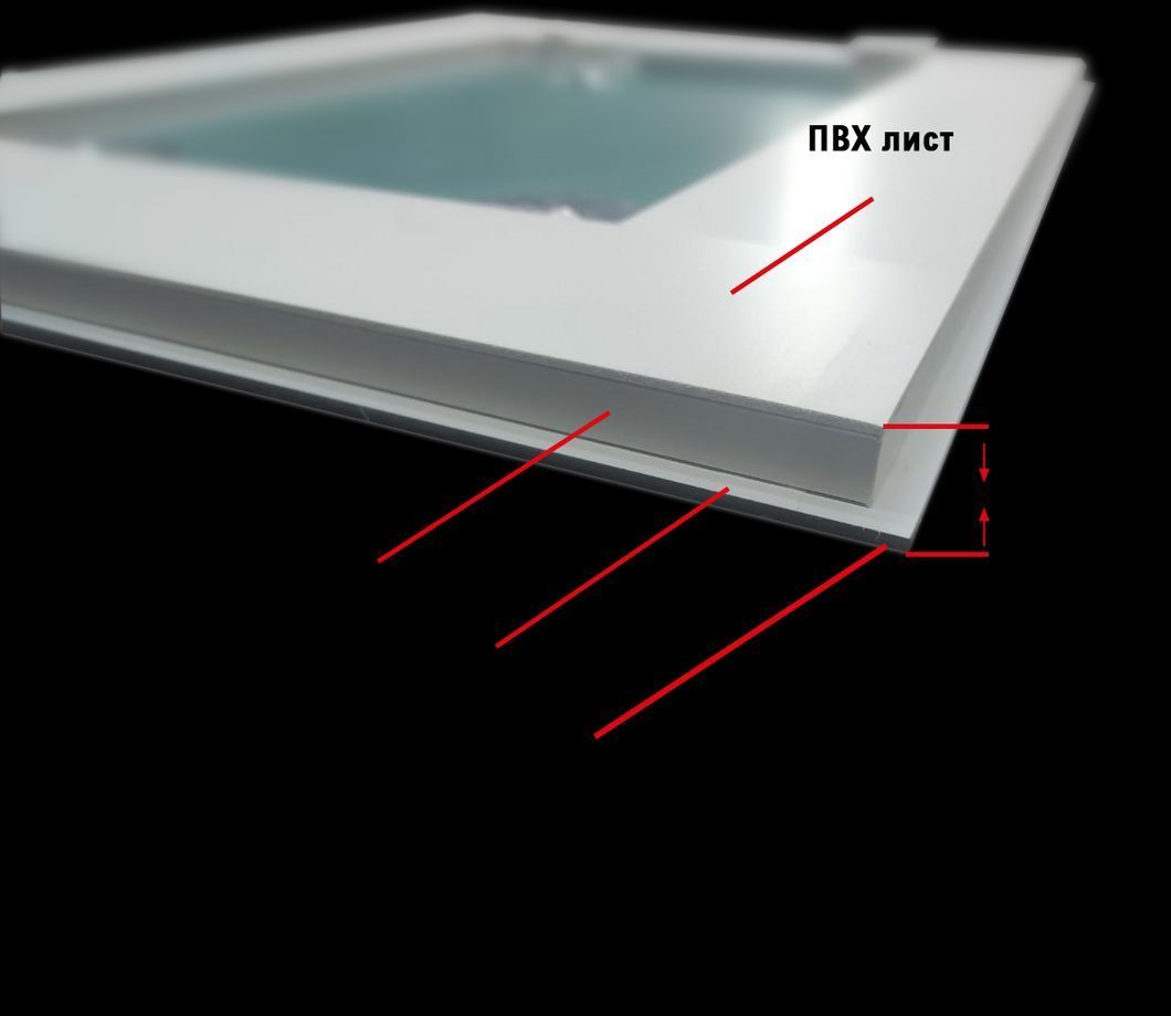 Зеркало LED (90*70*2,5см) PR-D113