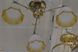 Люстра бронза плафони білі 3 лампи (С0638/3), Бронза, Бронза