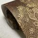 Шпалери паперові Континент Паола, коричневий з золотом 0,53 х 10,05м (1528)