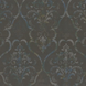 Обои виниловые на флизелиновой основе черные Fashion for Walls P+S International 0,53 x 10,05 (13362-50)