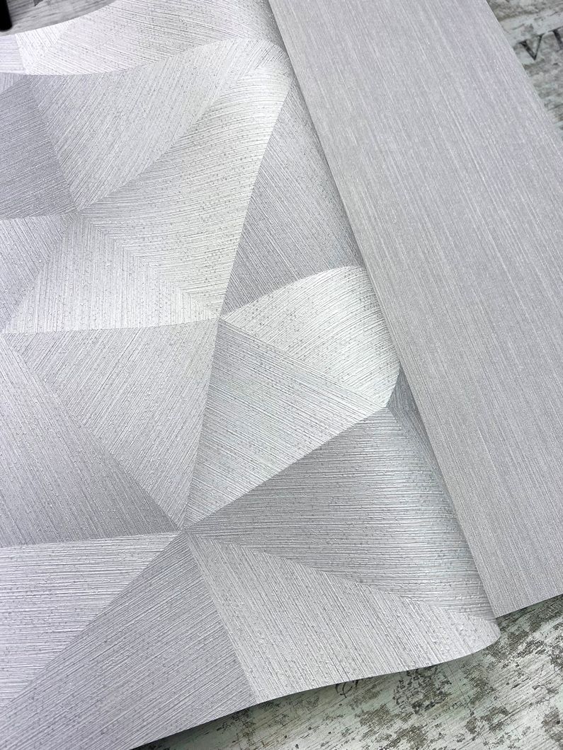 Обои виниловые на флизелиновой основе Erismann Fashion for Walls 3 серый 1,06 х 10,05м (12096-31)
