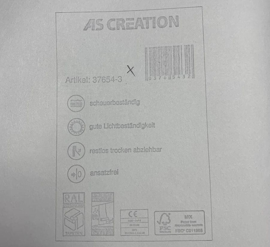 Шпалери вінілові на флізеліновій основі AS Creation History Of Art сірий 0,53 х 10,05м (37654-3)