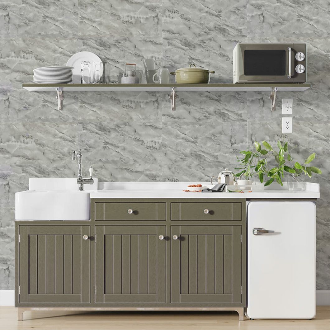 Самоклеящаяся стеновая PET плитка 600*300*2mm (D) SW-00001681
