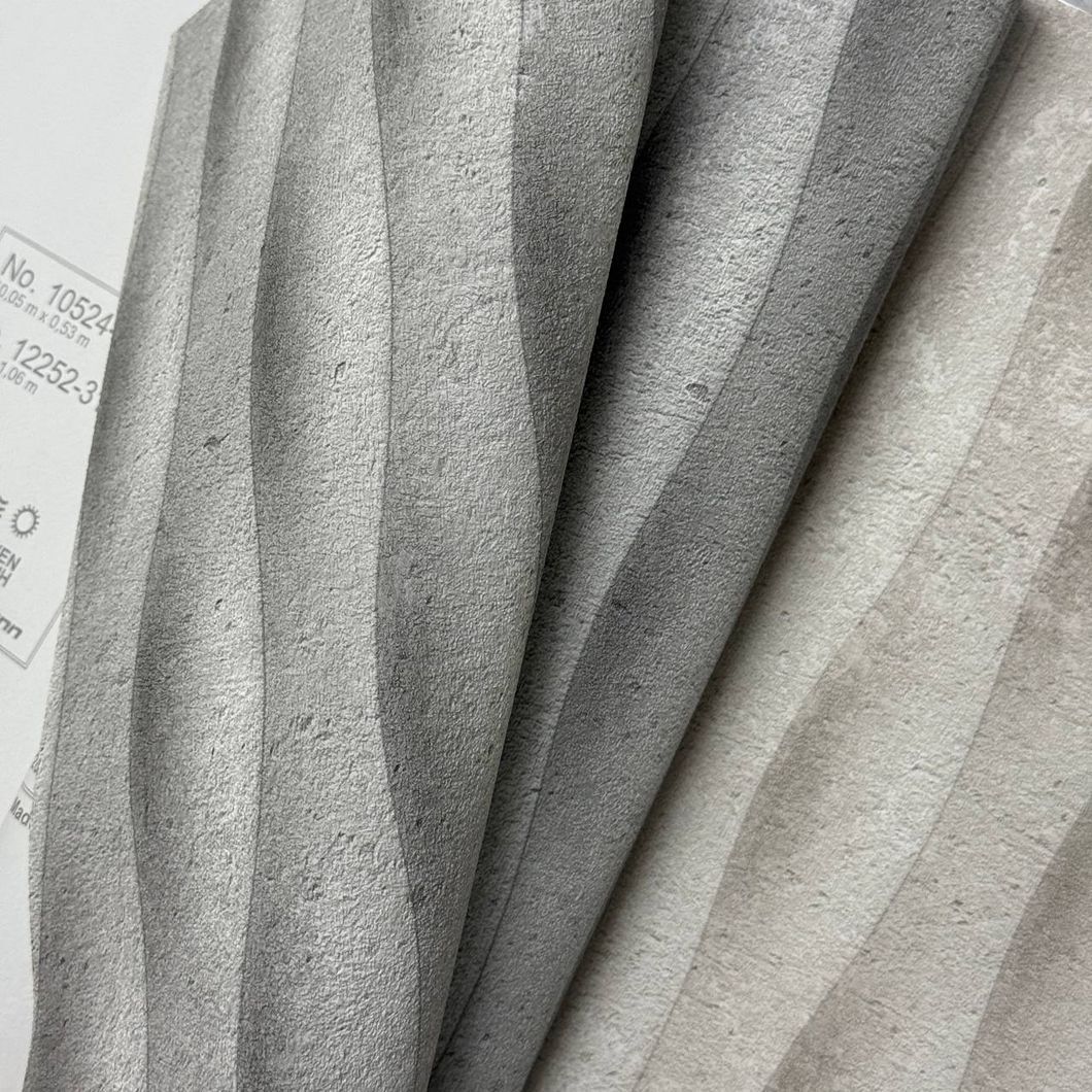 Шпалери вінілові на флізеліновій основі сірі Erismann Fashion for Walls 5 1,06 х 10,05м (12251-31)