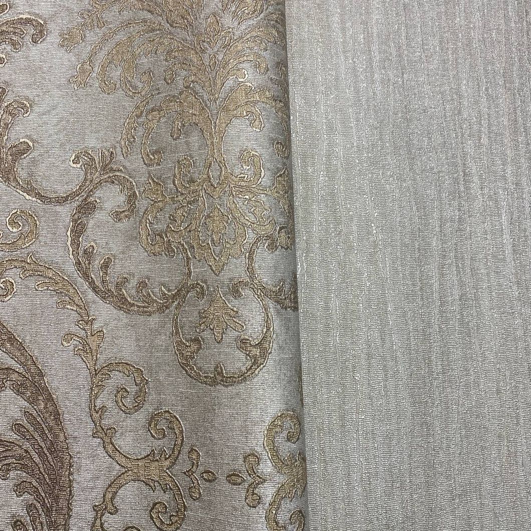 Обои виниловые на флизелиновой основе серый AdaWall SEYYAH 1,06 х 10,05м (1312-5)