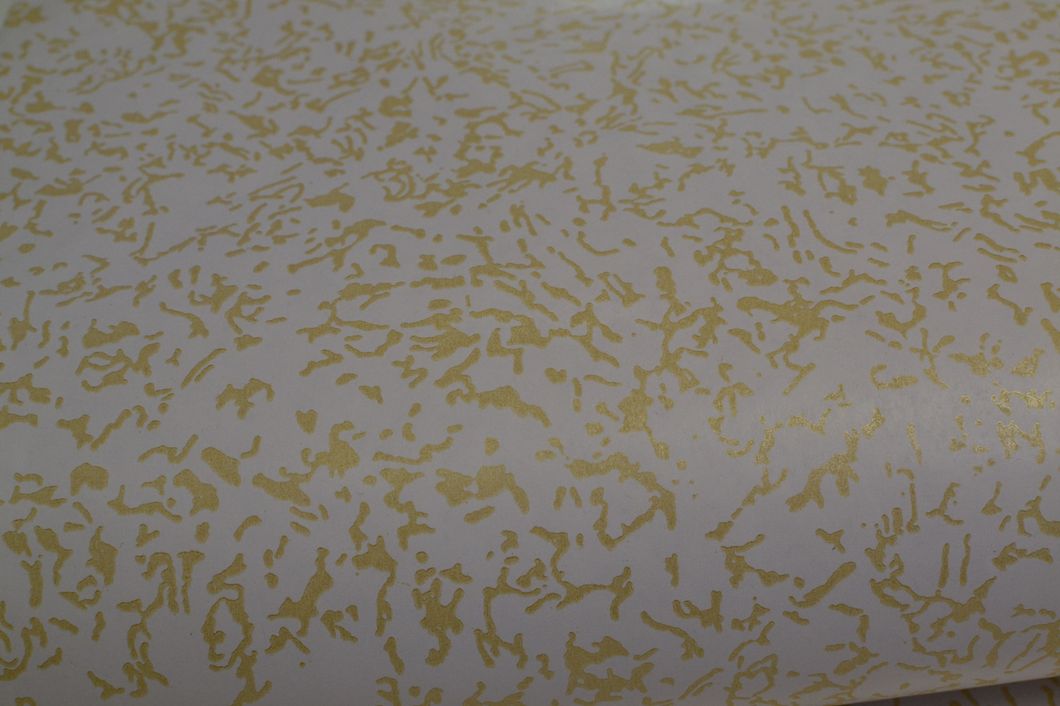 Шпалери вологостійкі на паперовій основі Шарм Стеля золотистий 0,53 х 10,05м (06-01)
