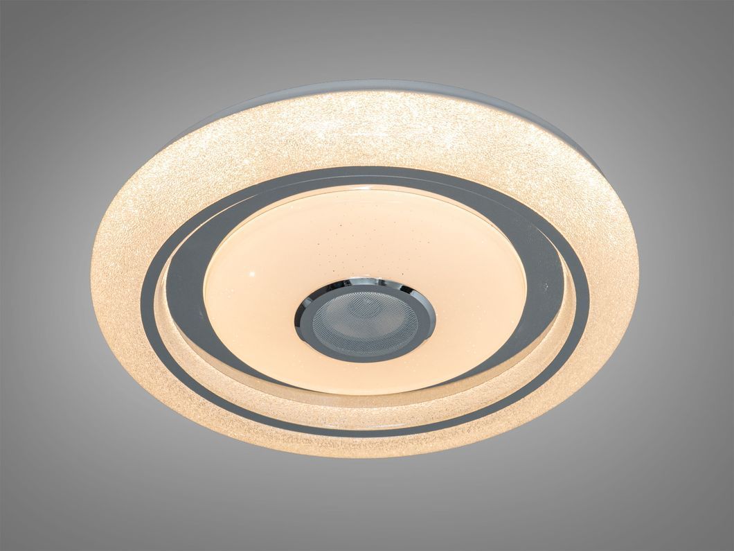 Смарт LED люстра белая 45 Вт RGB с Bluetooth, I-LINK додаток