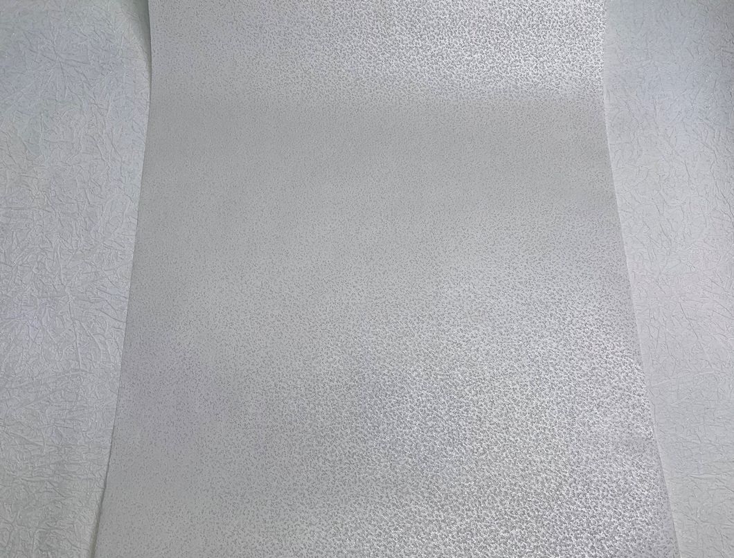 Обои акриловые на бумажной основе Слобожанские обои белые 0,53 х 10,05м (468-01),