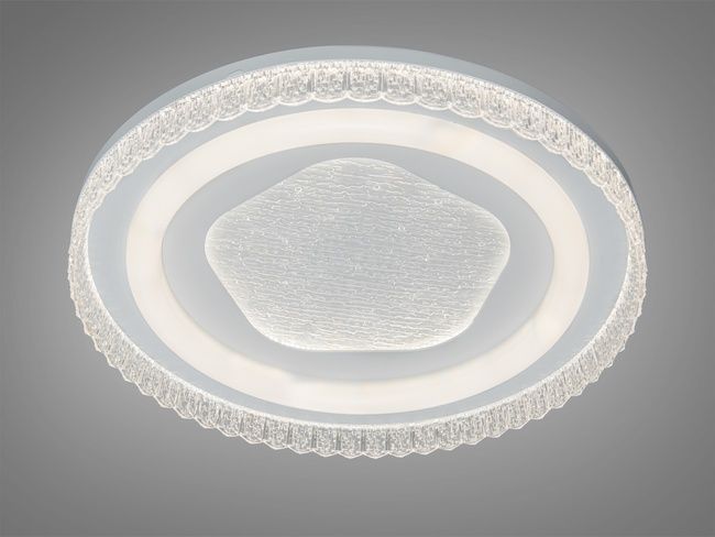 Стельова LED люстра Diasha білий пятикутник 85 Вт