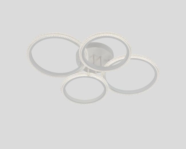 LED Люстра INTEREES IS C9010-2+2, Білий4