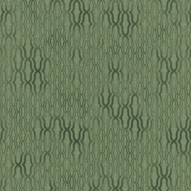 Обои виниловые на флизелиновой основе Erismann Casual Chic зелёный 1,06 х 10,00м (12141-07)