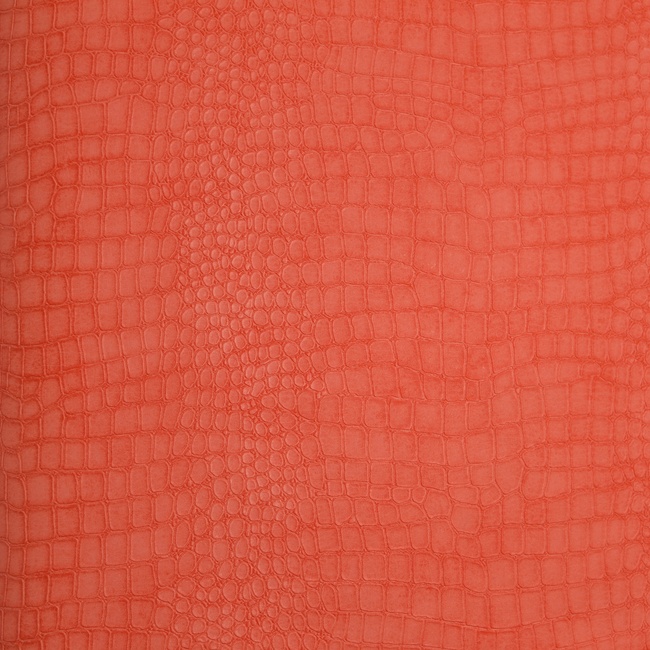 Обои виниловые на флизелиновой основе Superfresco Easy Crocodile Coral оранжевый 0,53х10,05 (32-772)