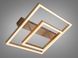 Потолочная LED люстра 3 кольца 60Вт матовый хром