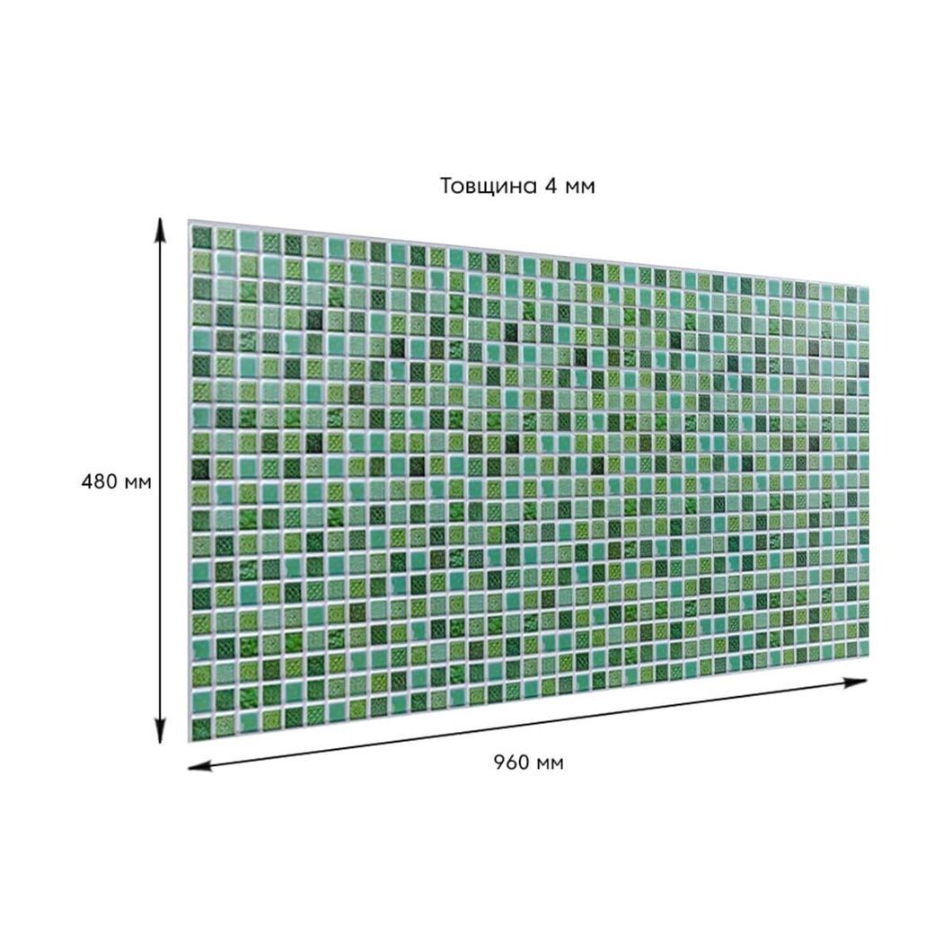 Декоративная ПВХ панель 960*480*4мм (D) SW-00001828, Разные цвета, Разные цвета