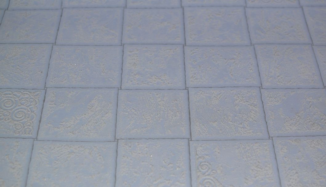 Шпалери вінілові на паперовій основі супер мийка Vinil блакитний 0,53 х 10,05м (2 - 0587)