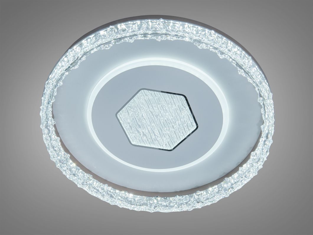 Стельова LED люстра біла 85 Вт