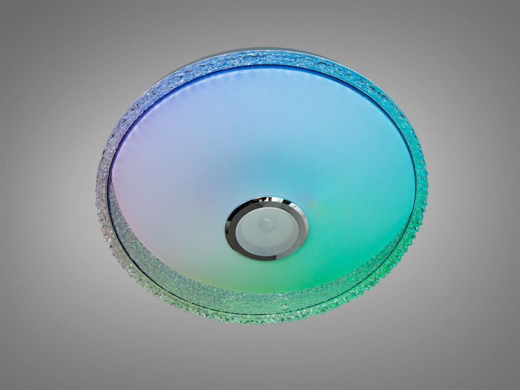 Смарт LED люстра біла 80 Вт RGB з Bluetooth, I-LINK додаток