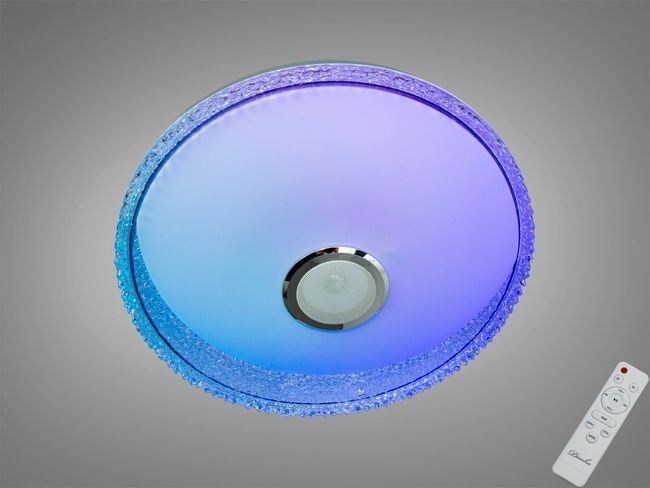 Смарт LED люстра біла 80 Вт RGB з Bluetooth, I-LINK додаток