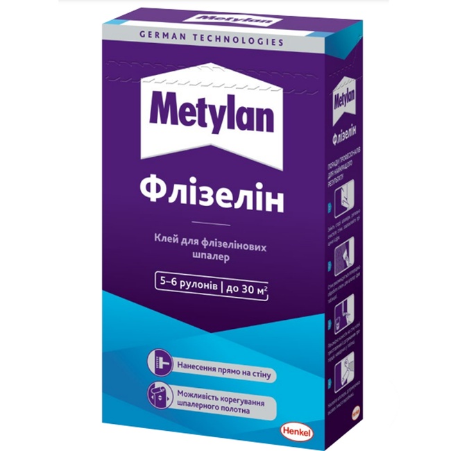 Клей для обоев флизелиновых Metylan Флизелин 0,25кг (385135)