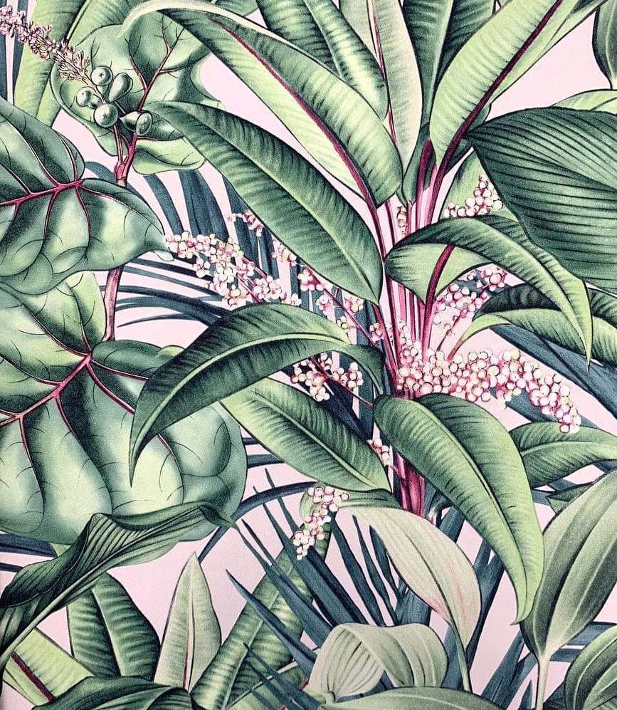Обои виниловые на флизелиновой основе Erismann Paradisio 2 зелёный 0,53 х 10,05м (10122-07)