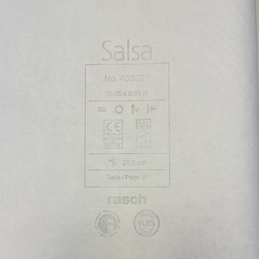 Обои виниловые на флизелиновой основе Оранжевые Salsa 0,53 х 10,05м (465327)