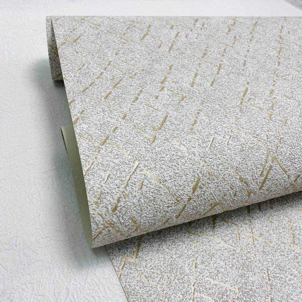 Вінілові шпалери на паперовій основі бежеві Слов'янські шпалери Comfort B54,4 Аурика2 0,53 х 10,05м (5404-06)