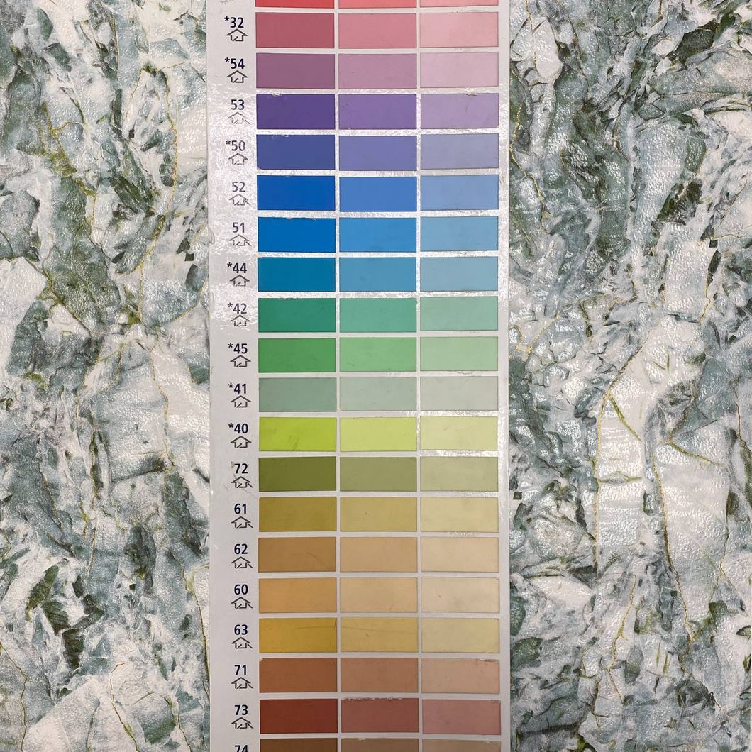 Шпалери паперові Зелені Нірвана Слов'янські шпалери В227 Colorit 0,53м х 10,05м (5150-04)