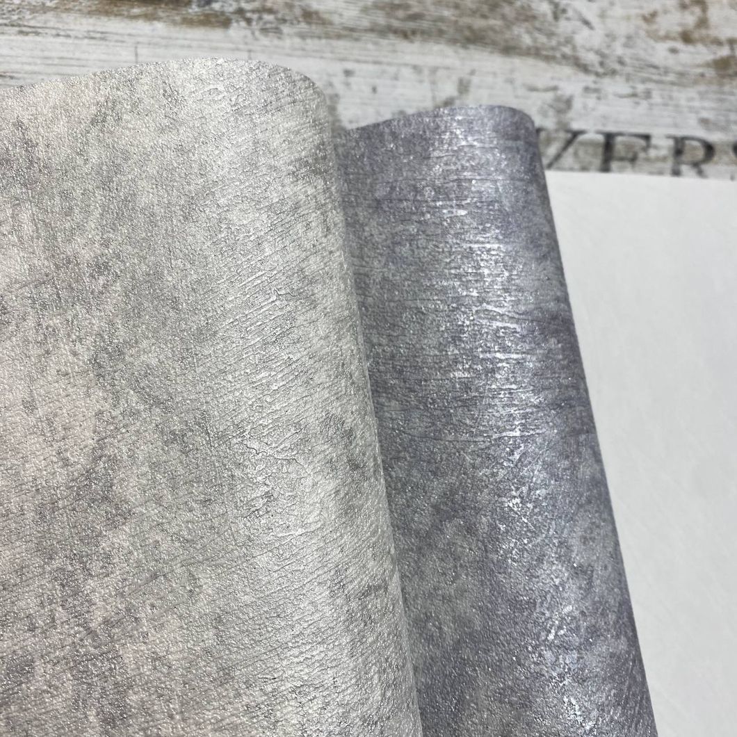 Шпалери вінілові на флізеліновій основі світло-сірий AdaWall Seven 1,06 х 10,05м (7817-1)