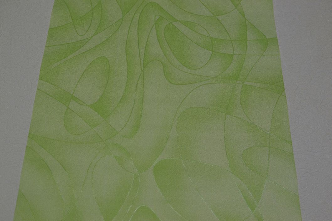 Шпалери паперові Шарм Иришка зелений 0,53 х 10,05м (73-03)