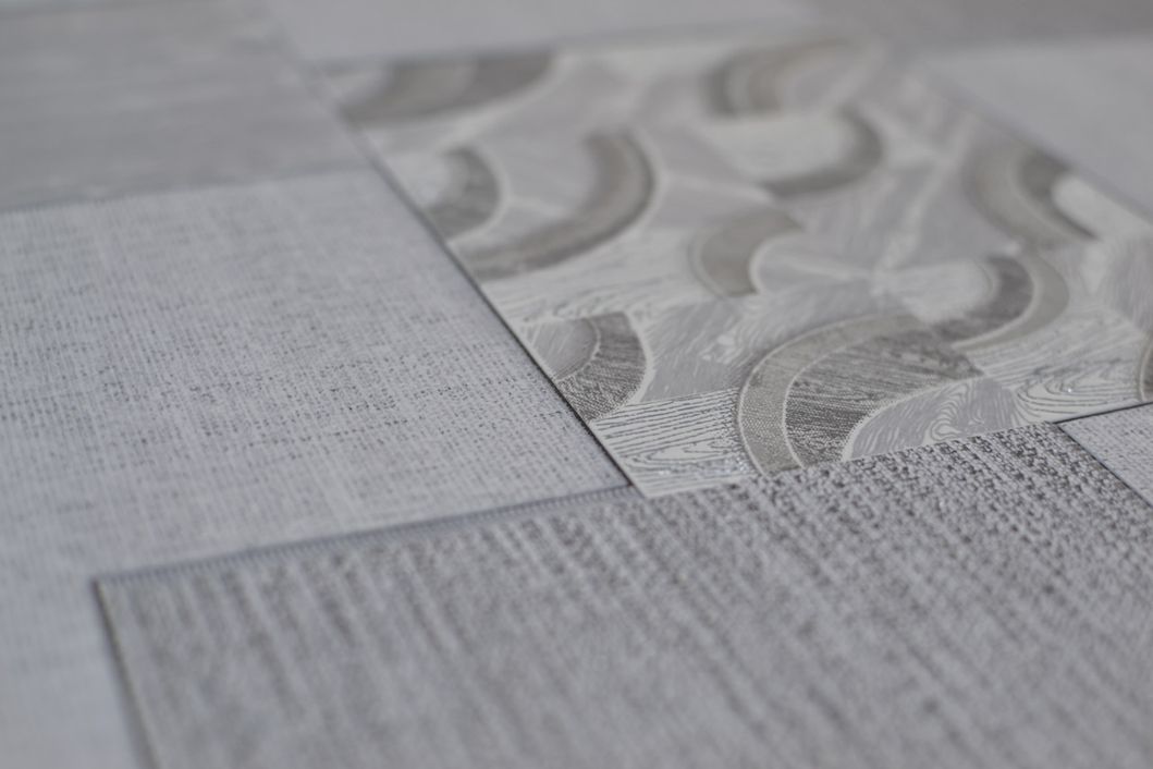 Обои виниловые на бумажной основе супер мойка Vinil МНК Крафт серый 0,53 х 10,05м (3-1060),