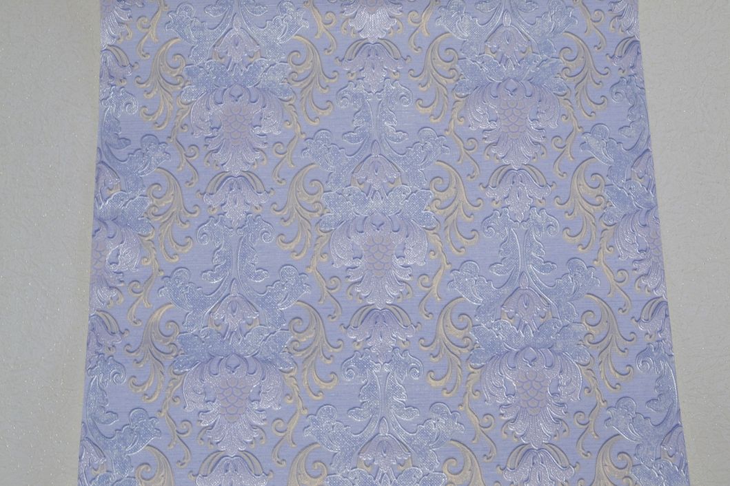 Шпалери дуплексні на паперовій основі Слов'янські шпалери Gracia В64,4 Онікс блакитний 0,53 х 10,05м (8119-03)