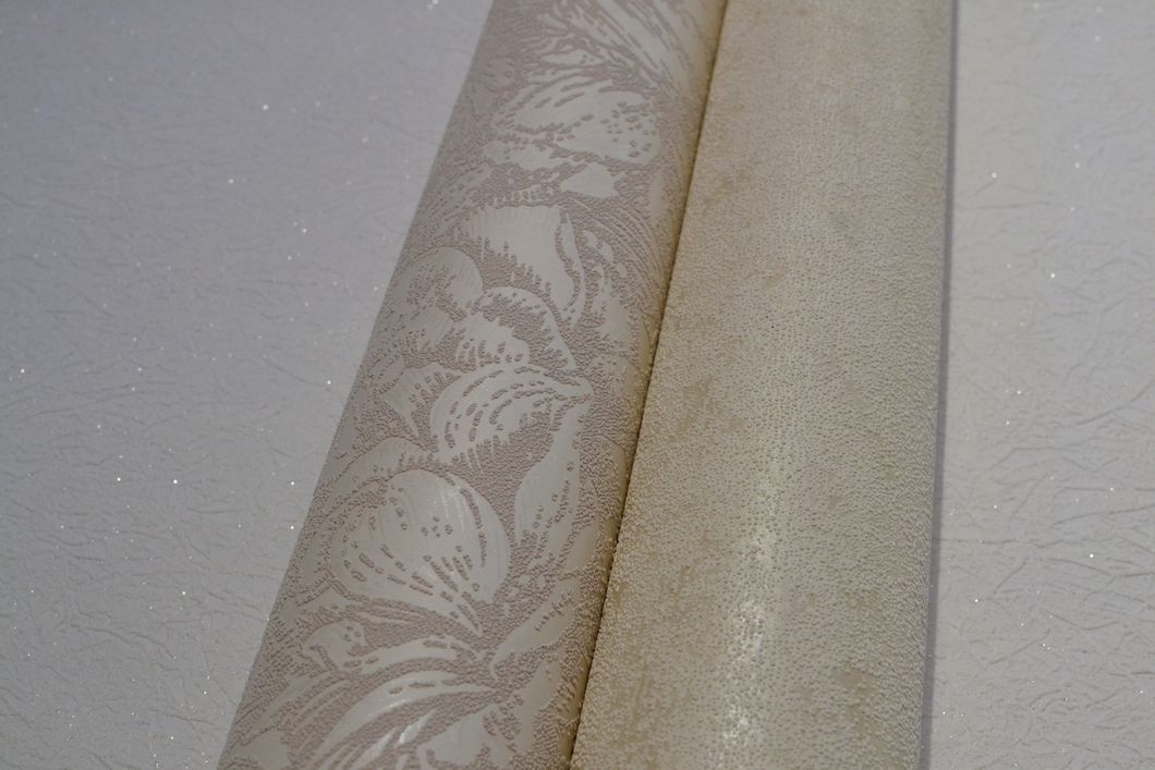 Шпалери акрилові на паперовій основі Слобожанські шпалери бежевий 0,53 х 10,05м (483-02)