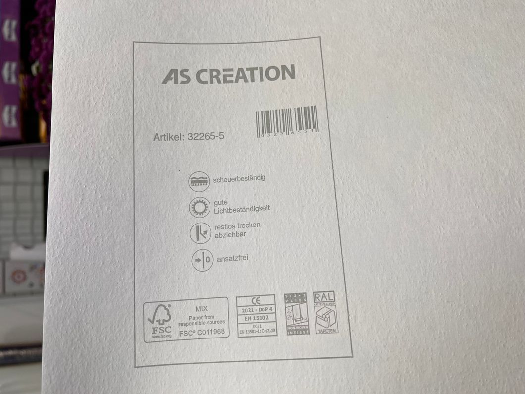 Обои виниловые на флизелиновой основе AS Creation Cuba бежевый 0,53 х 10,05м (32265-5)