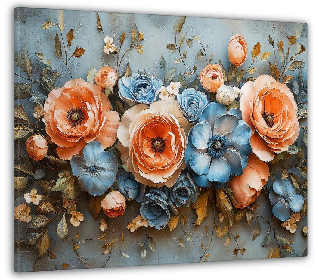 Картина на холсте МАKO " Цветочный ковер " 50x70 см MK10547_5070