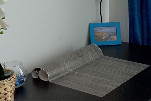 Самоклейка декоративна D-C-Fix Дуб Шеффілд сірий напівглянець 0,90 х 1м (200-5582), Сірий, Сірий