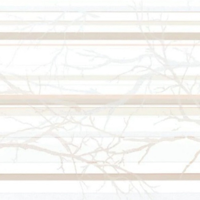 Панель стеновая декоративная пластиковая ПВХ "Ветка кремовая" 957 мм х 480 мм (305вк), Бежевый, Бежевый